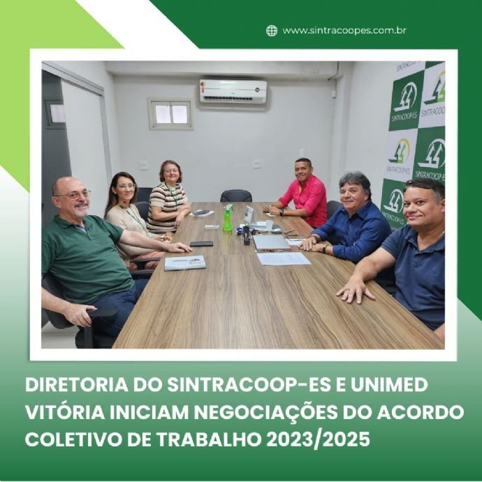 NEGOCIAÇÃO DE ACORDO COLETIVO COM A UNIMED VITORIA